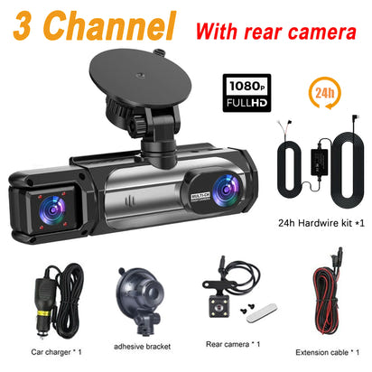 3-Kamera Dash Cam 1080P™