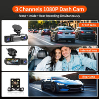 3-Kamera Dash Cam 1080P™